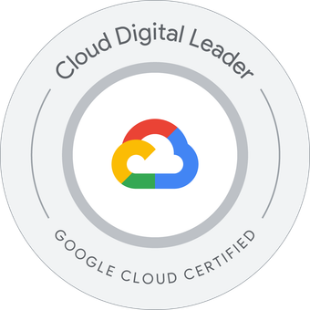 Google Cloud Digital Leader badge