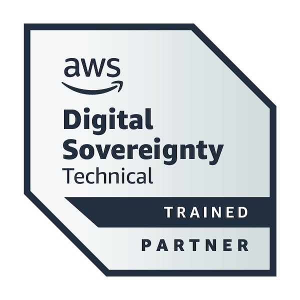 AWS Partner: Digital Sovereignty on AWS (Technical) - Training Badge badge